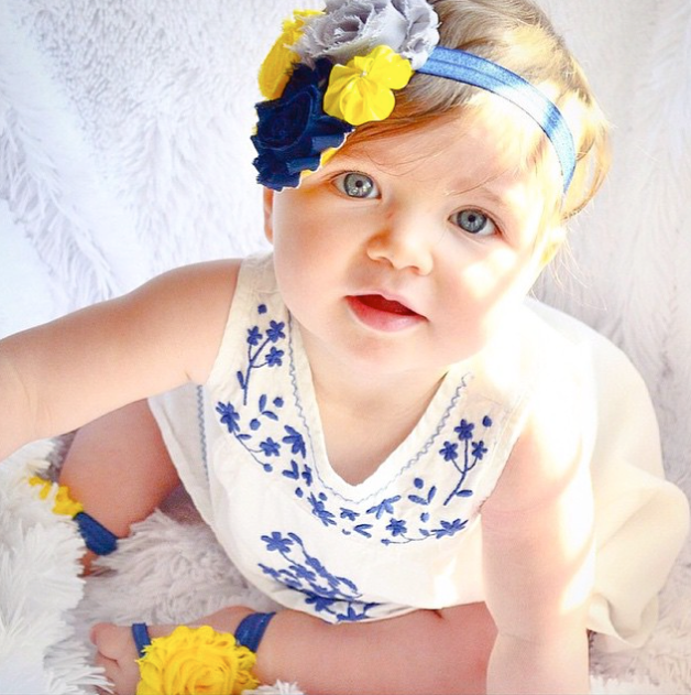 Headband + Barefoot Sandals Set