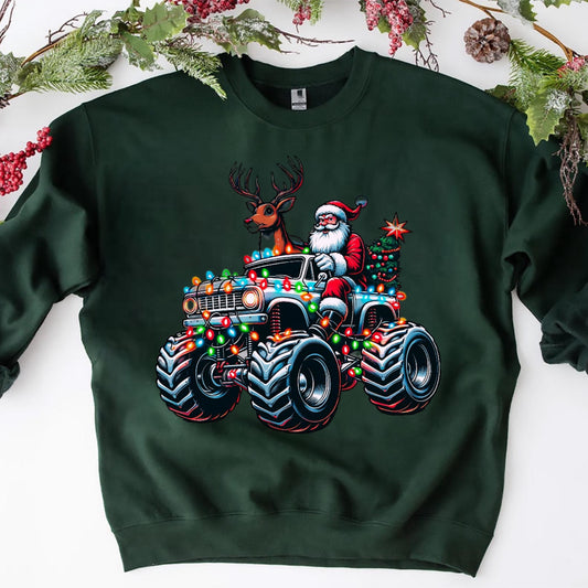 Monster Truck Santa