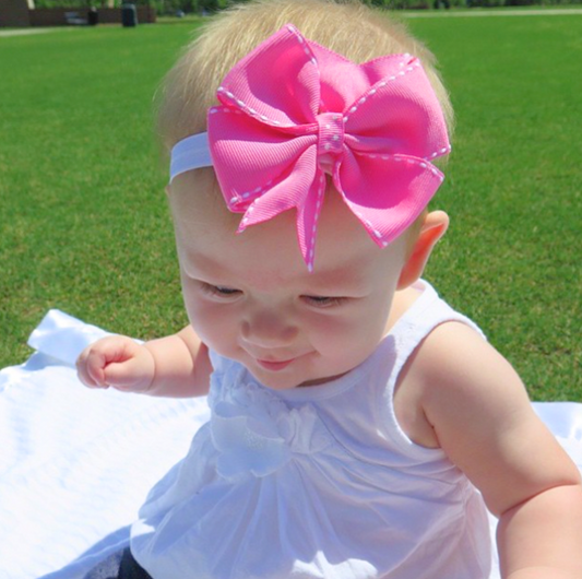 Pinwheel Bow Headband